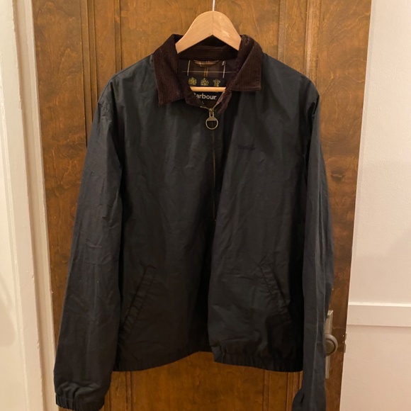 Barbour Jackets & Coats Barbour Vital Waxed Cotton Jacket Mens